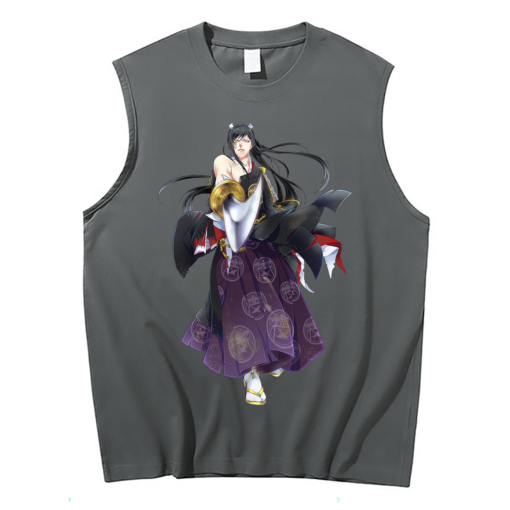 （画像用） 刀剣乱舞 Touken Ranbu コットン100％タンクトップ（フロントプリント）